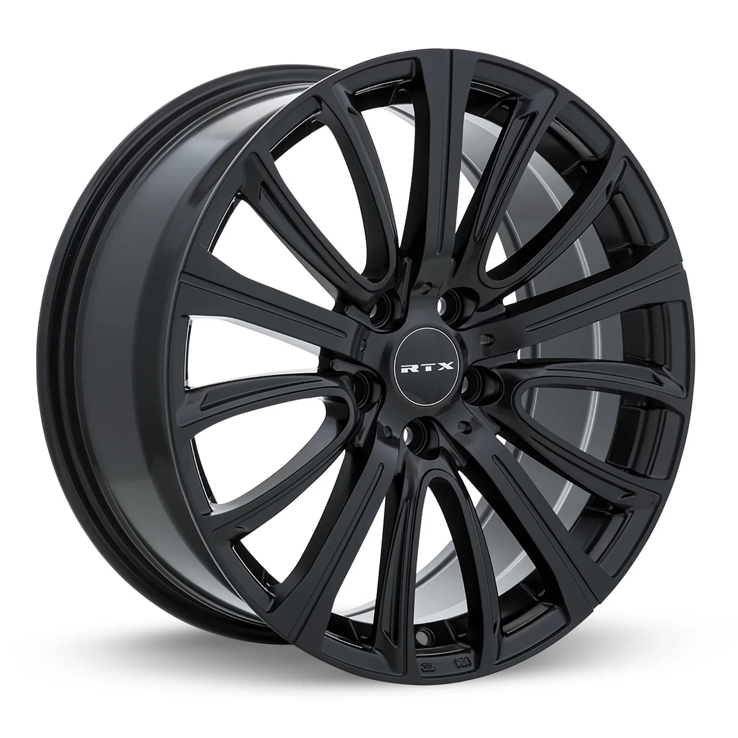 Custom RTX Wheel - 18x8, 35 Offset, 5x120.65 Bolt Pattern, 74.1mm Hub - Satin Black Rim