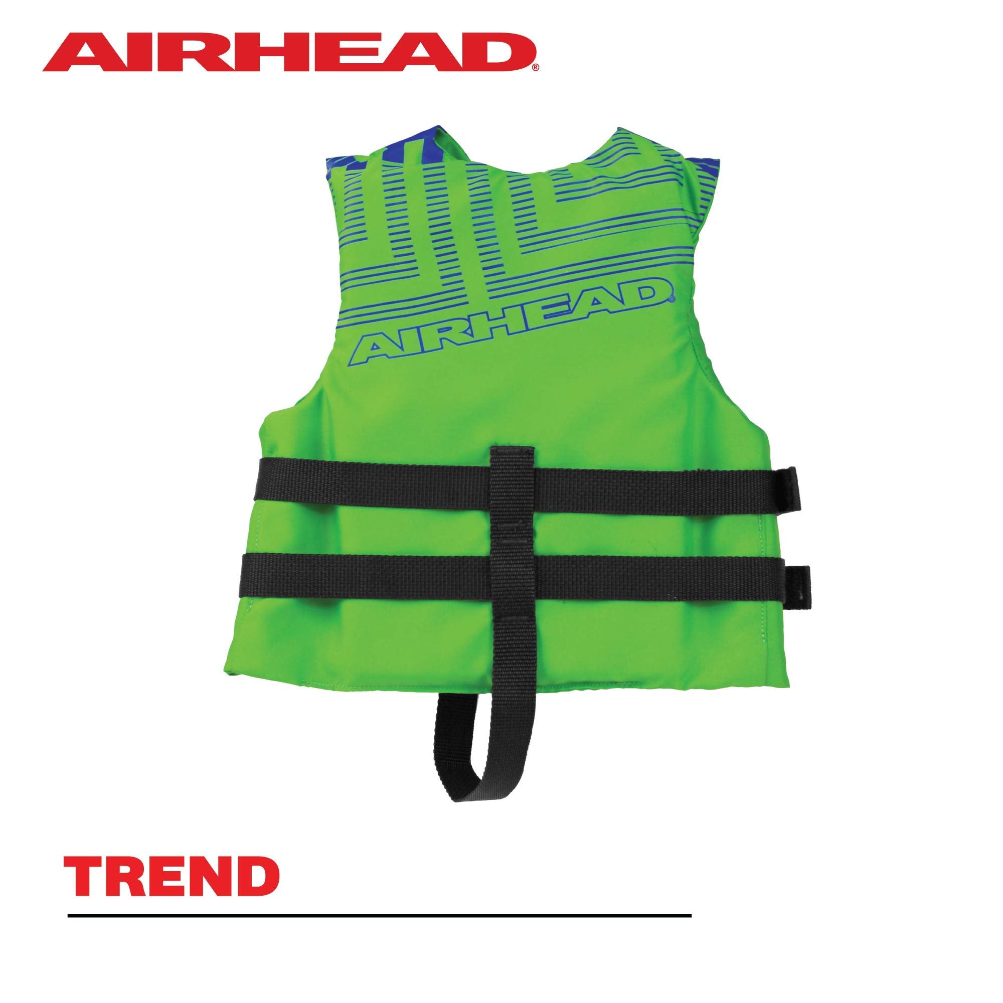 Children's Airhead Trend Life Vest - USCG Approved Life Jacket - 22-25 in Chest Size (designed to fit children that weigh 33-55 pounds) - Ideal for Boating, Watersports, Swimming, Wakeboard & More