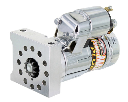 Str Powermaster - PowerMAX Plus Chevy, Pont LS, LSX Eng GMC LS Truck 4.8L,5.3L,6.0L,6.2L 168T Flyw 11:1 Chrome