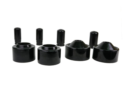 Nolathane Black Coil Spring Lift REV174.0012 Isolator Bushing (Front 2 Inch)