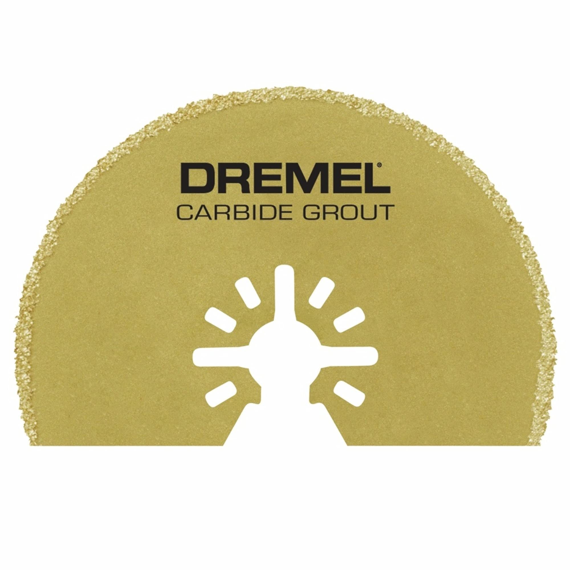 Dremel 1/16-Inch Grout Removal MM502 Oscillating Multi-Tool Blade, (1-Pack) -Universal Quick-Fit Interface Fits Bosch, Makita, Milwaukee, and Rockwell