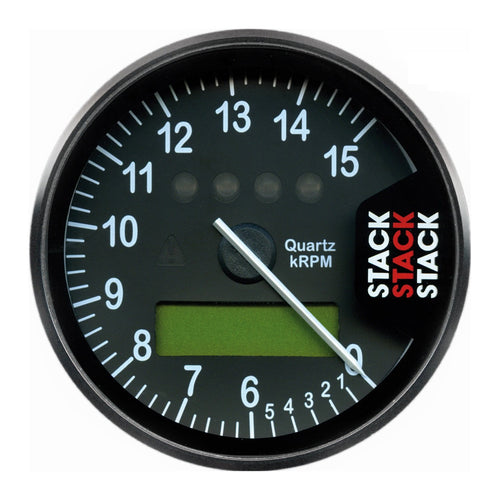 AutoMeter Display ST700SR-S Tachometer, Black, 0-6-15K RPM