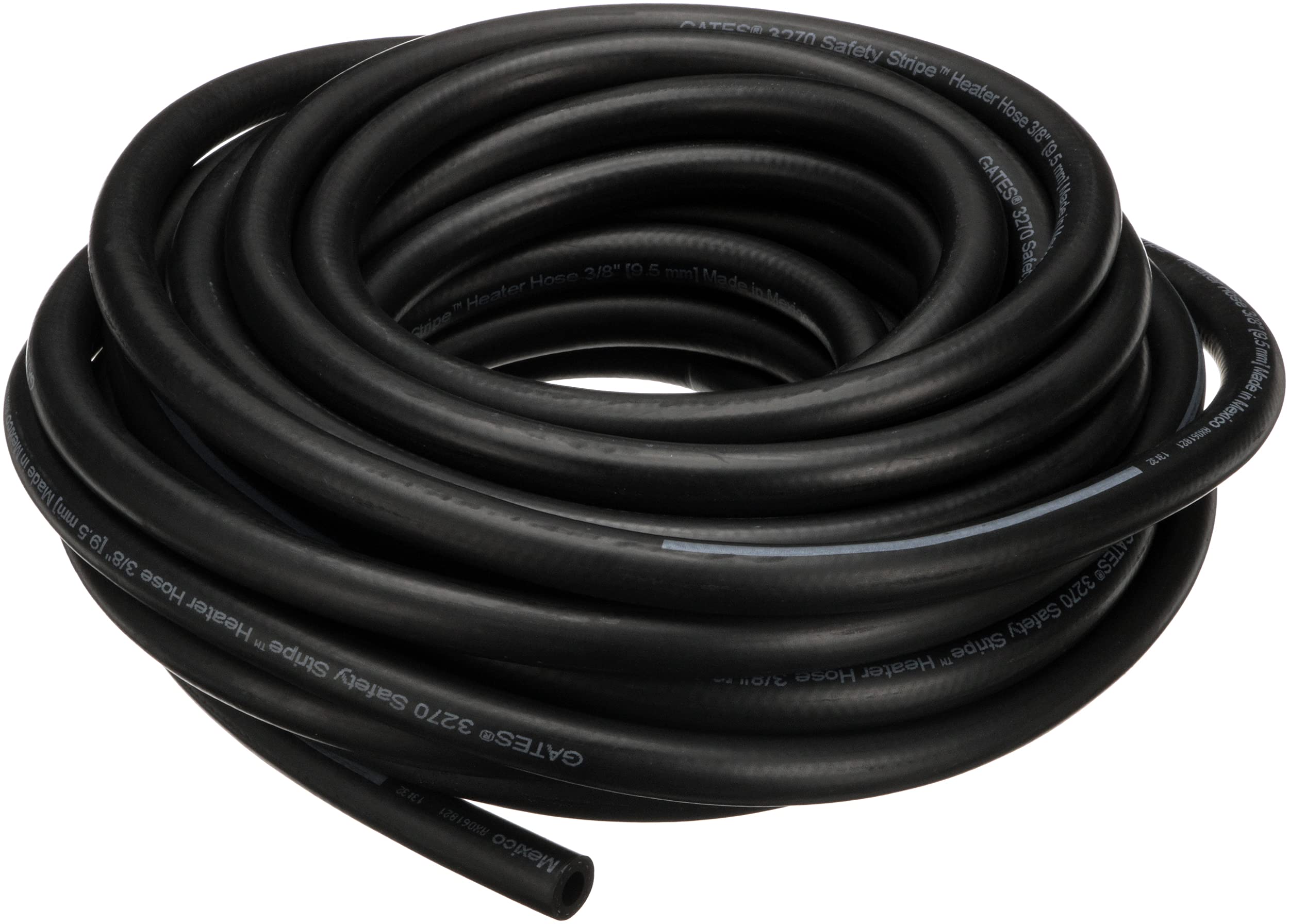 Standard Safety Stripe Straight Heater Hose