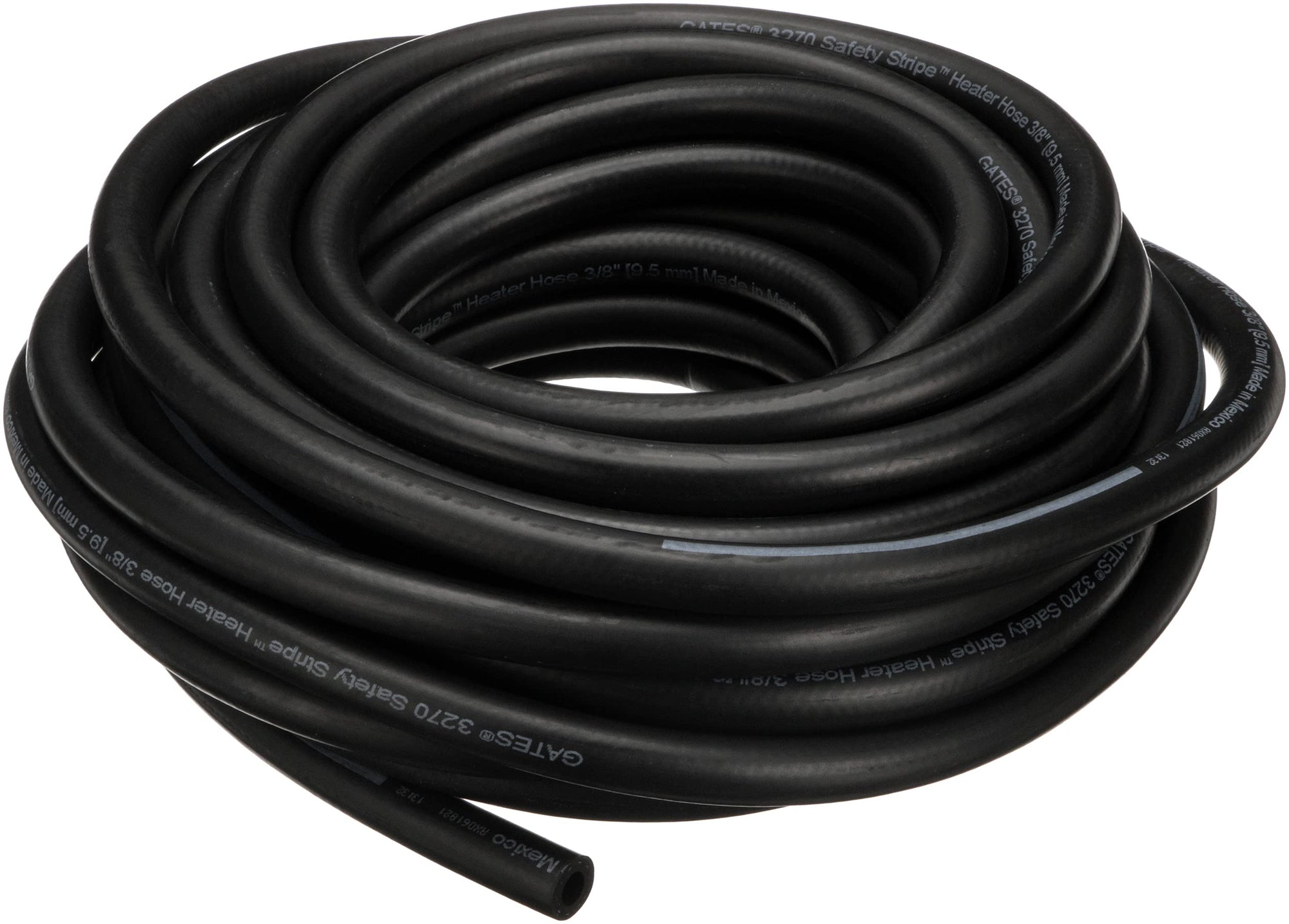 Standard Safety Stripe Straight Heater Hose