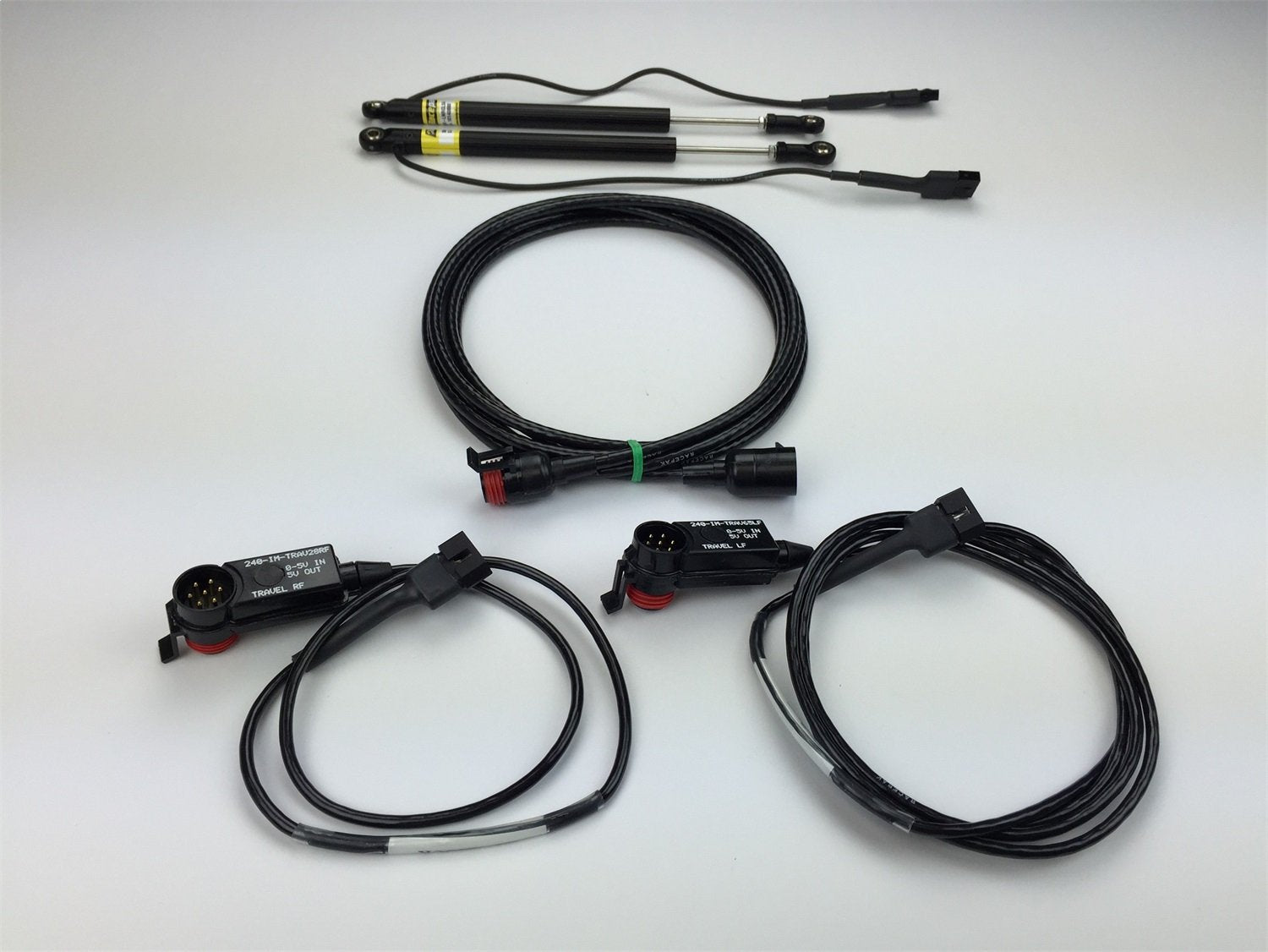 280-KT-DSHKTRVF Racepak DOOR CAR FRONT SHOCK TRAVEL KIT