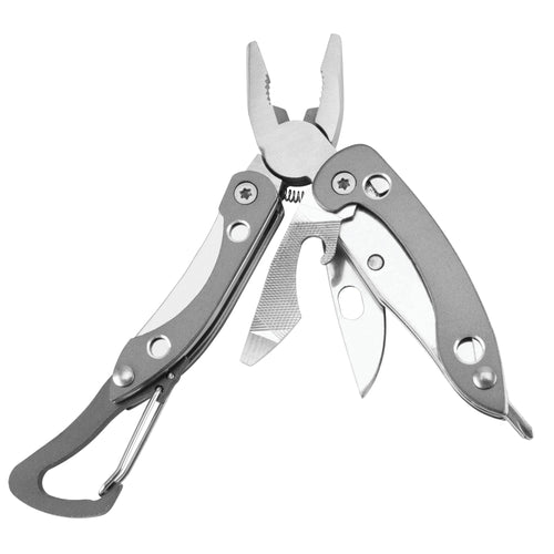 W9377 Performance Tool 7-in-1 Foldable Multi-Tool with Pliers, Knife, and Screwdrivers, Easy Access Clip, 4.5-Inch Open Length, 3.3-Inch Closed Length