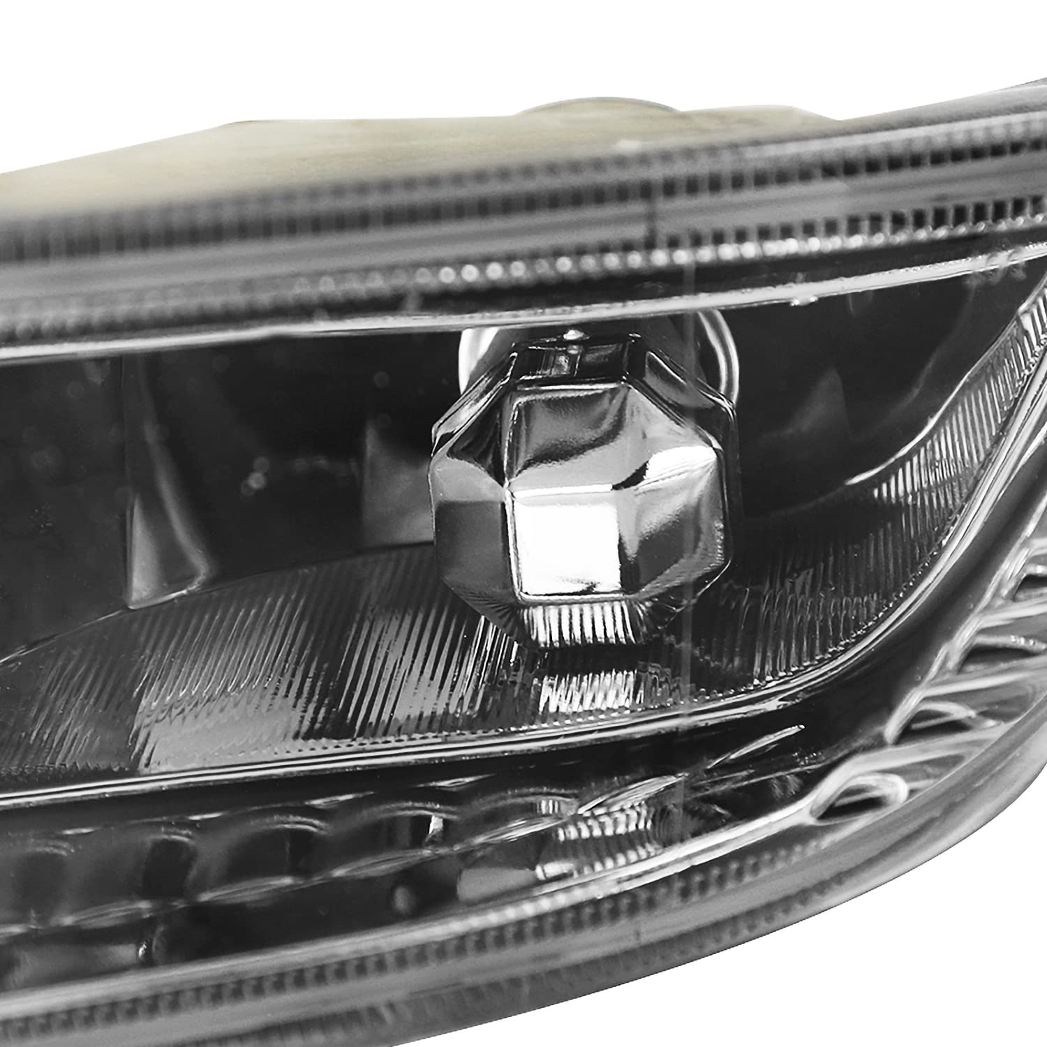 Fog Lights Spec-D Tuning + H3 Bulbs + Switch Compatible with 2003-2004 Toyota Corolla, L+R Pair Assembly