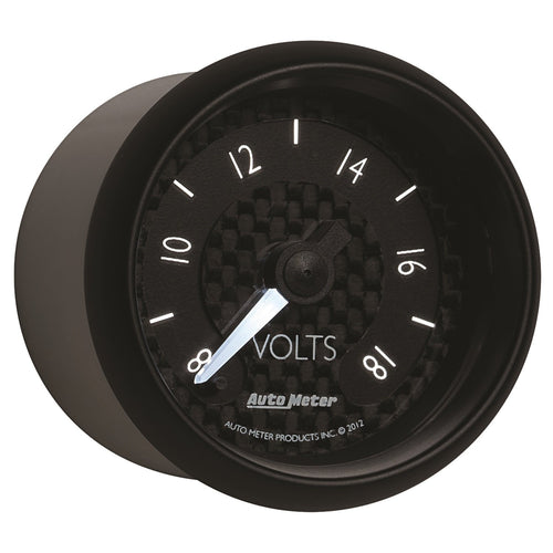 GT Series Auto Meter Electric Voltmeter Gauge 8091