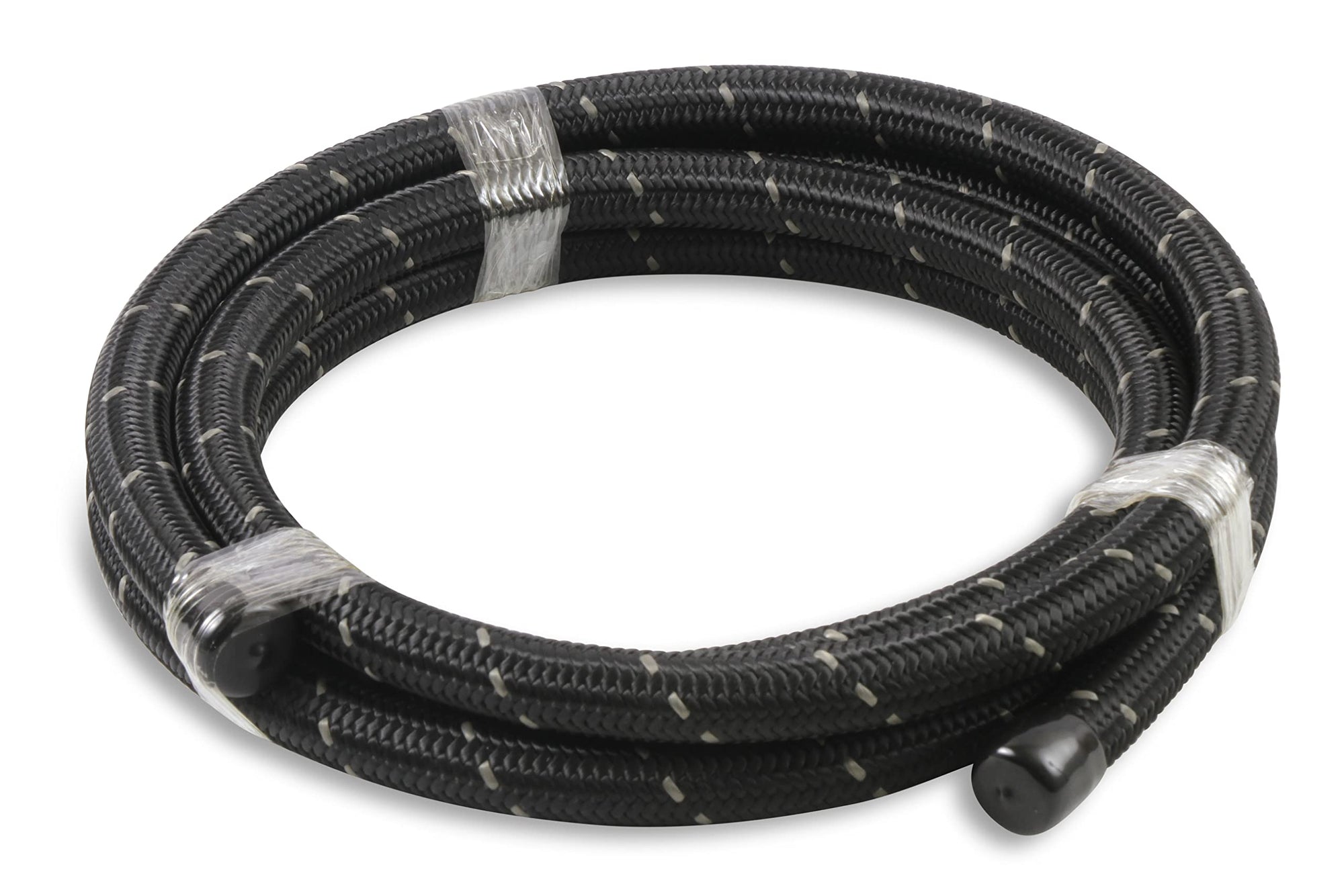 Black Braided Hose Mr. Gasket -10 10 Feet