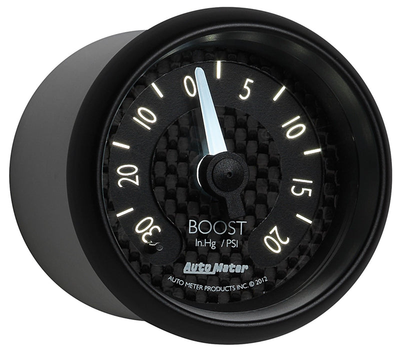 Auto Meter GT Series Mechanical Boost/Vacuum Gauge 8001