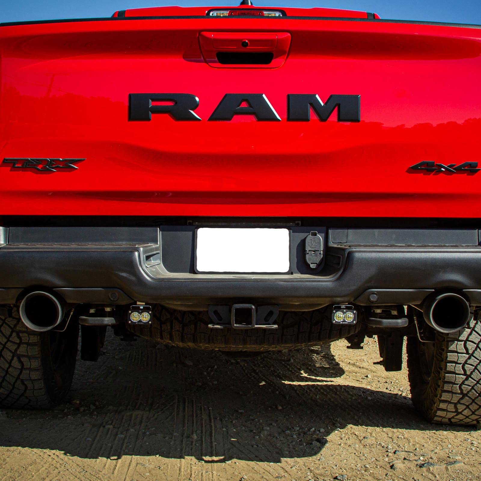 Baja Designs Dual S2 Sport LED Reverse Light Kit Light for Dodge 1500 TRX 2021-22 Truck (Wide Cornering; Clear)