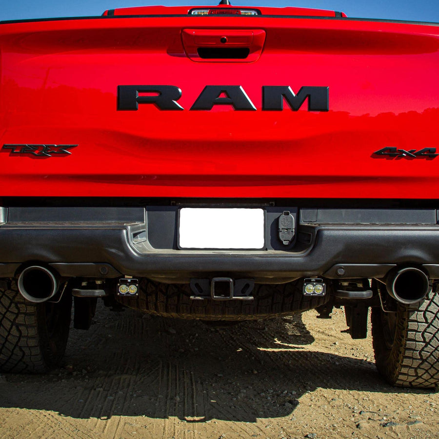 Baja Designs Dual S2 Sport LED Reverse Light Kit Light for Dodge 1500 TRX 2021-22 Truck (Wide Cornering; Clear)