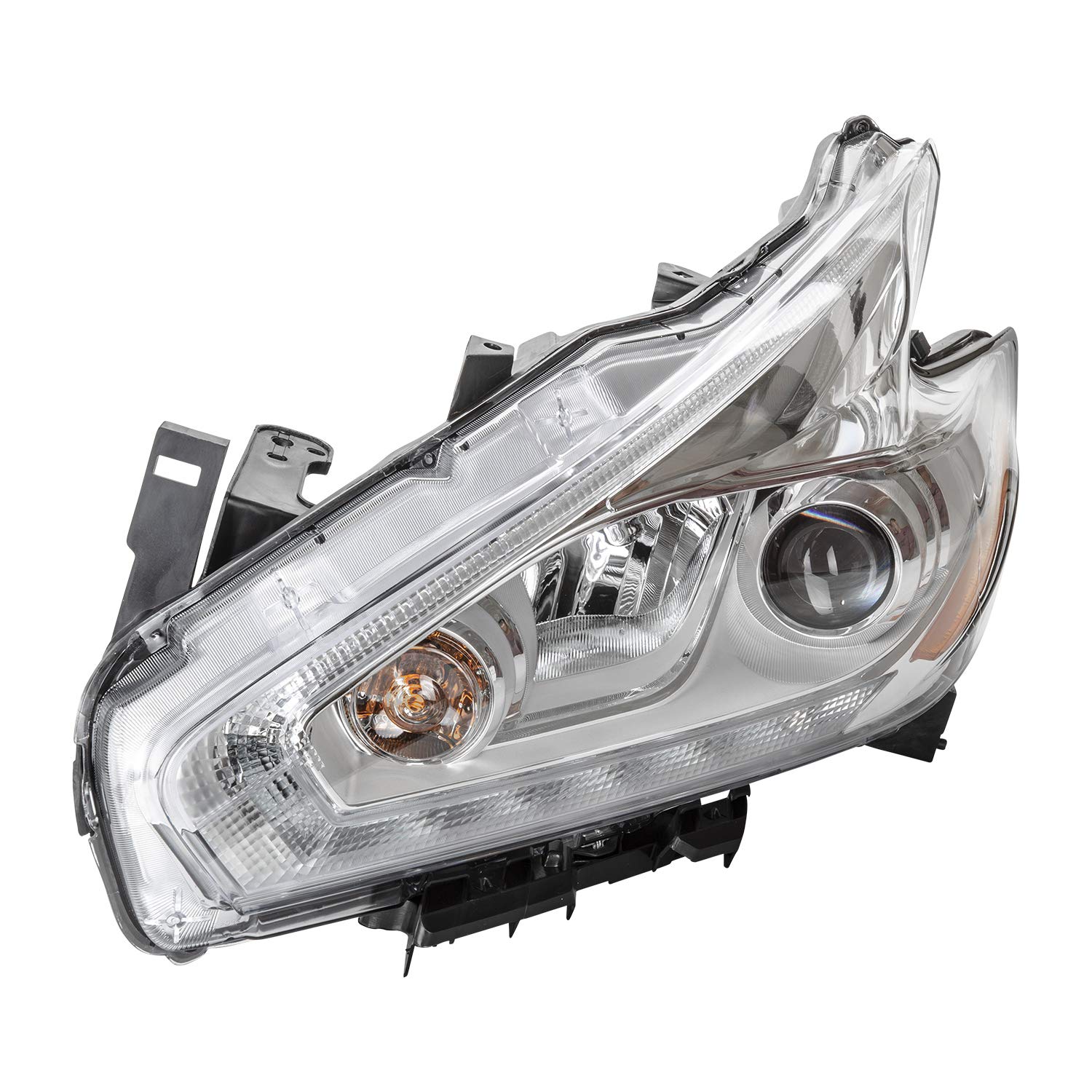 Left TYC Headlight Assembly Compatible with 2017-2017 Nissan Murano