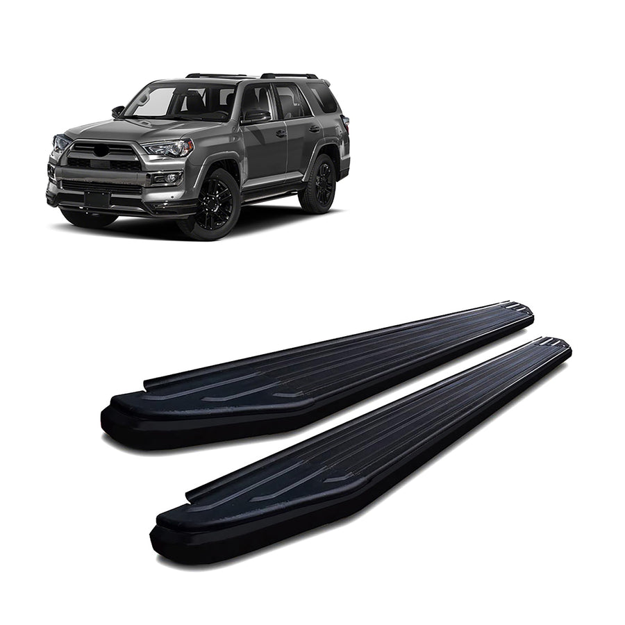 Peerless Black Horse Running Boards Compatible with 2014-2020 Toyota 4Runner|2010-2024 Toyota 4Runner LTD-PR-TY4RBK