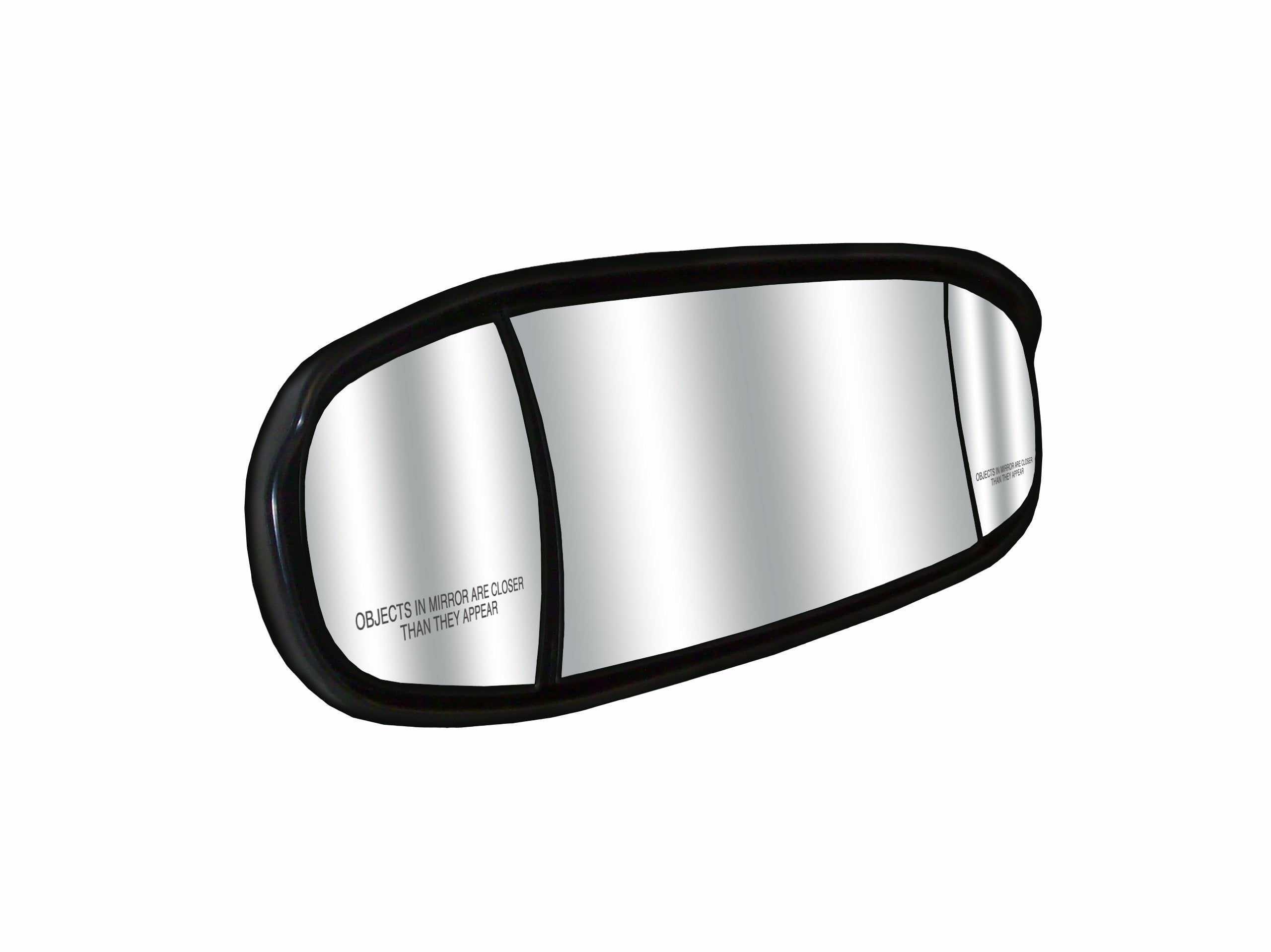 CIPA Extreme Marine 7" x 20" Mirror Head, LARGE, BLACK 02122