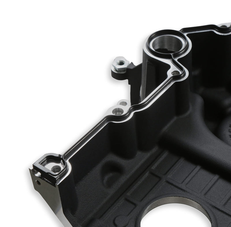 Premium Holley 20-292BK Complete Mid-Mount Accessory System - Black Finish