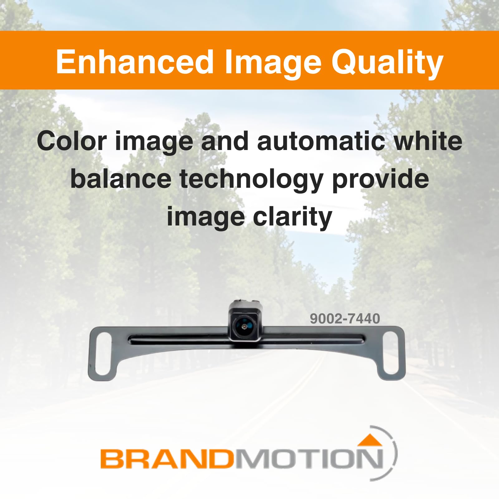 Factory Tailgate Harness Brandmotion 9002-7440 with Dual Mount Camera fits 2011-2016 F250 F350 Super Duty with Factory Rear Vision | Waterproof Case with Anti-Fog Lens | Easy Install