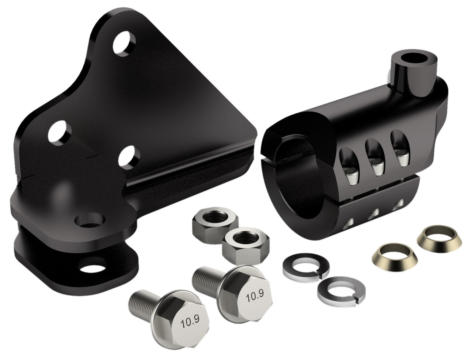 Hydraulic Ram Assist Steering Bracket & Tie Rod Clamp Kit TeraFlex 3944758 (JK Tera60 Fixed), 1 Pack