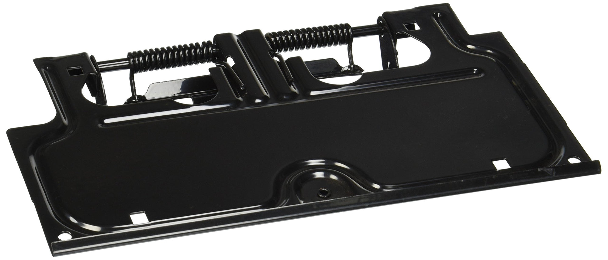 Black Crown Automotive License Plate Bracket Body
