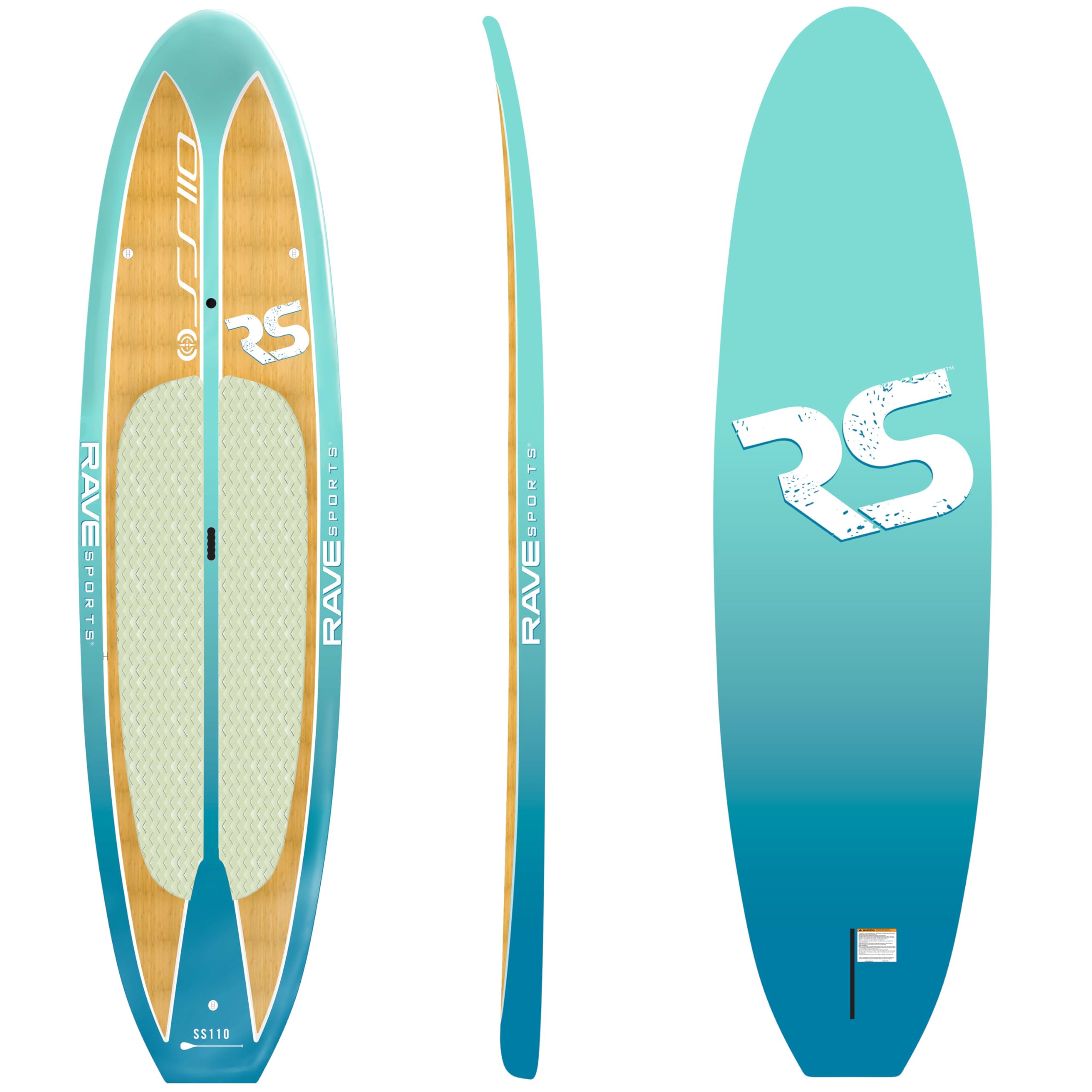 RAVE Shoreline 2728 SUP - Caribbean Blue, 10' 9"