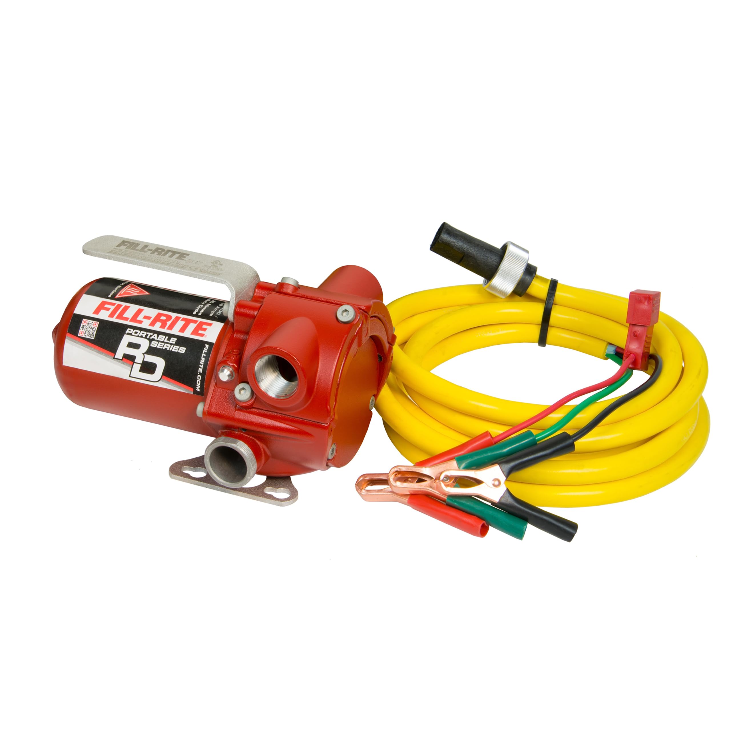 Fill-Rite 12V RD1212NN 12 GPM Portable Fuel Transfer Pump w/Power Cable