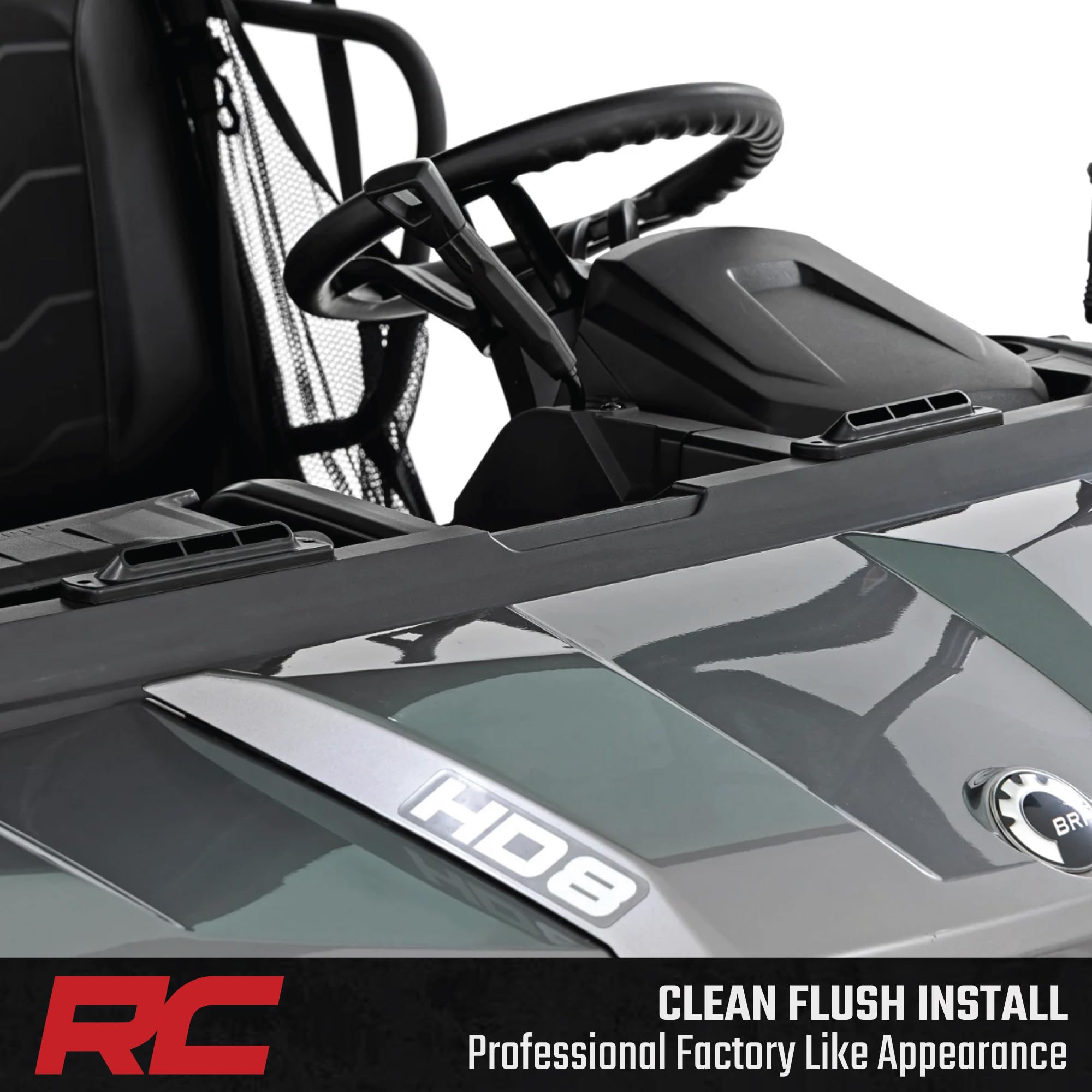 Cab Heater Rough Country for Can-Am Defender HD 8/HD 9/HD 10 (2016-2024) - 12V UTV Heating System, Fast Cabin Warm-Up & Defrost