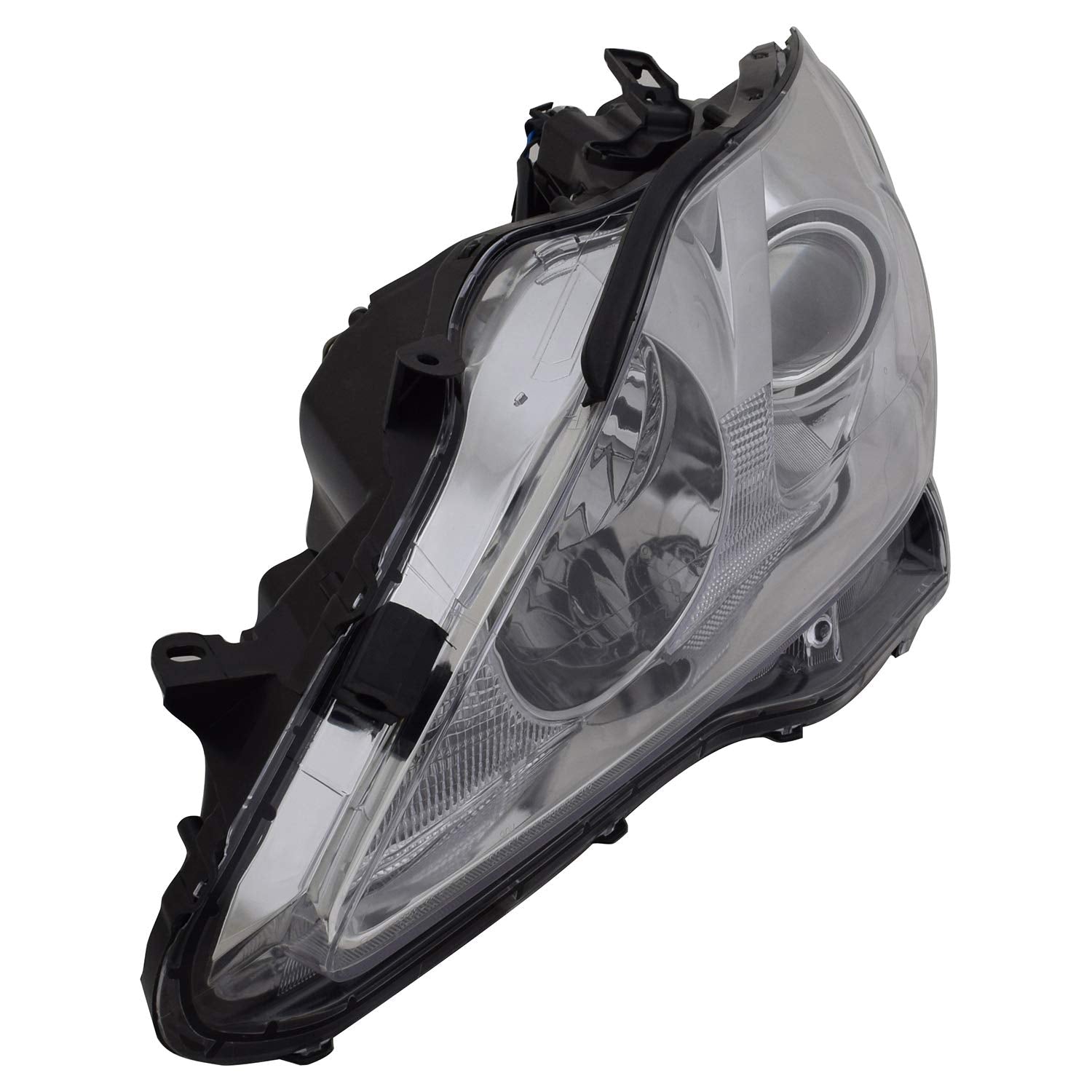 Left TYC Headlight Assembly Compatible with 2009-2010 Lexus IS250