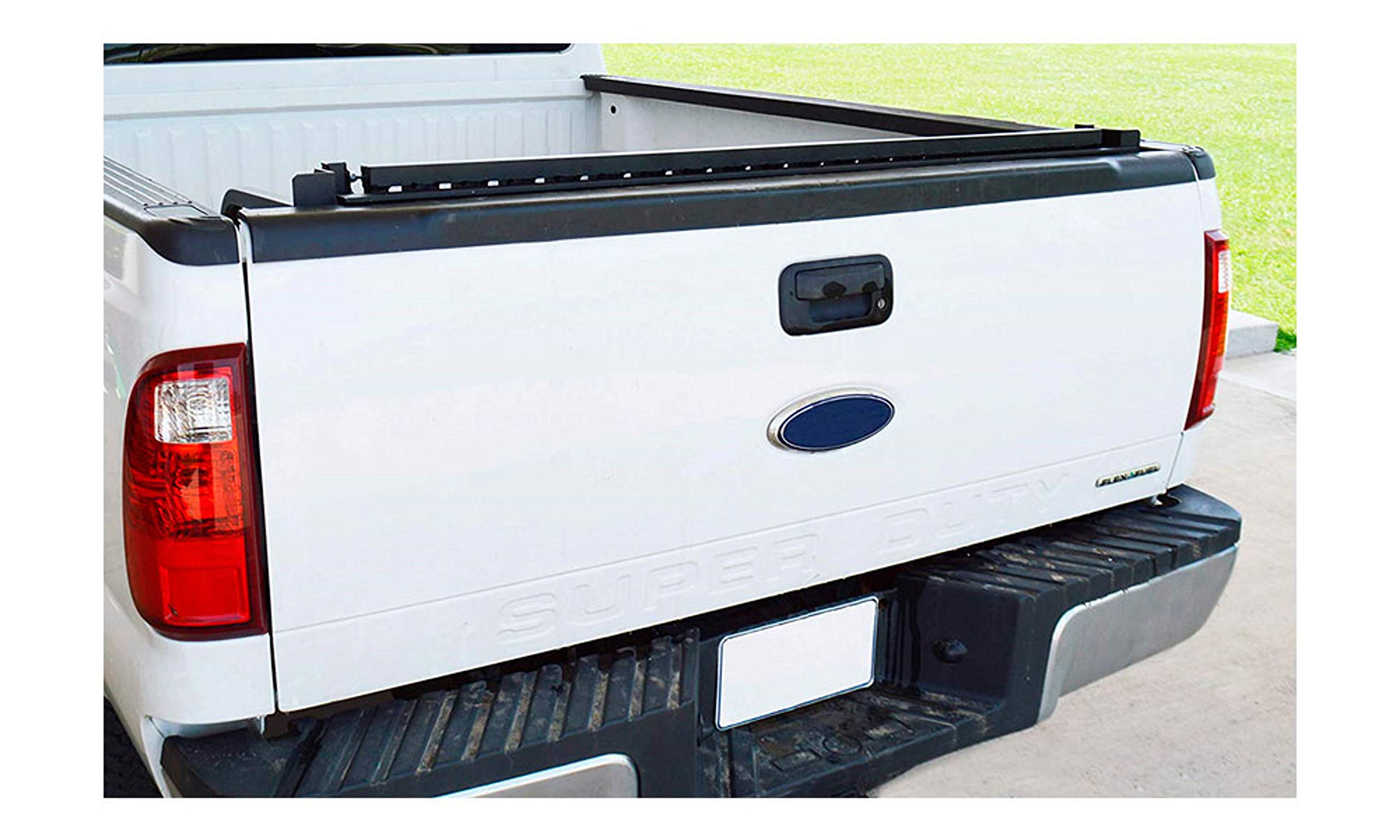 Magnum Truck N’ Buddy Great Day Tailgate Folding Step/Seat Platform for Standard Size Pickup Trucks - 400 lbs Weight Capacity - Black Powder-Coated Finish 34.5”x 35.5”x 58”, TNB3000MB