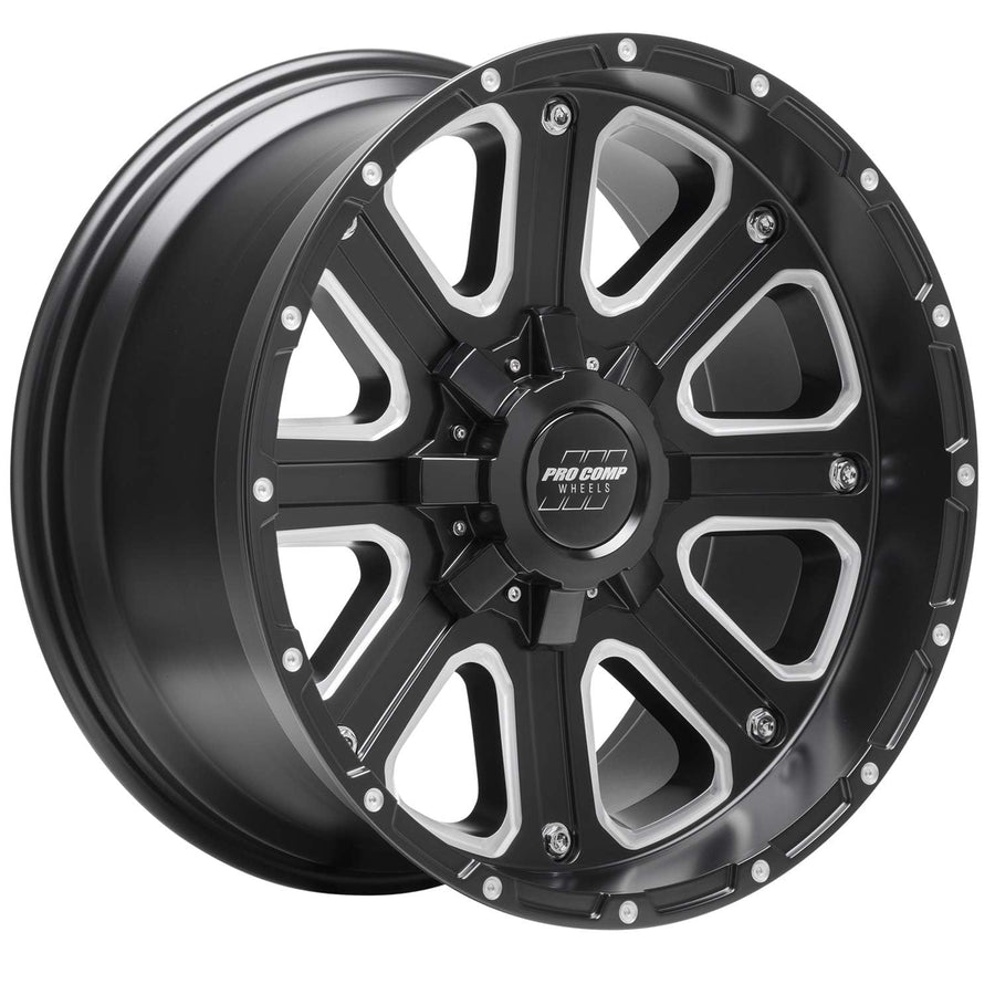 Axis Pro Comp Black Wheel with Painted (17 x 9. inches /8 x 170 mm, -6 inches Offset)