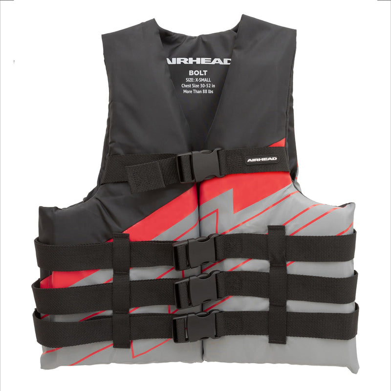 Bolt Airhead Life Vest, Closed Sided PFD, X-Small