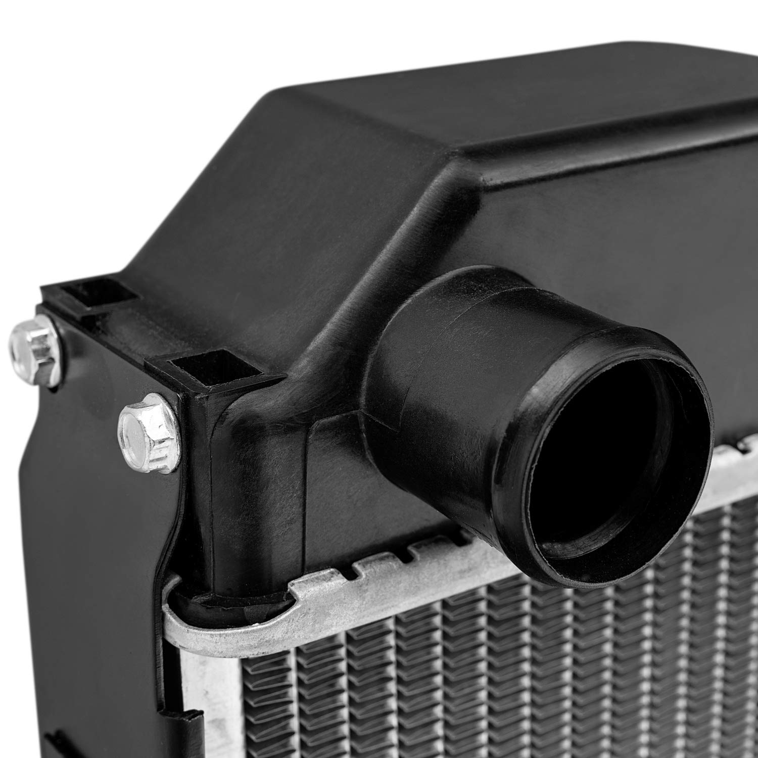 17101.15 | Omix-Ada | Radiator, 2 Row, GM V8 Engine Conversion | OE Reference: 350R3 | Fits 1972-1986 Jeep CJ