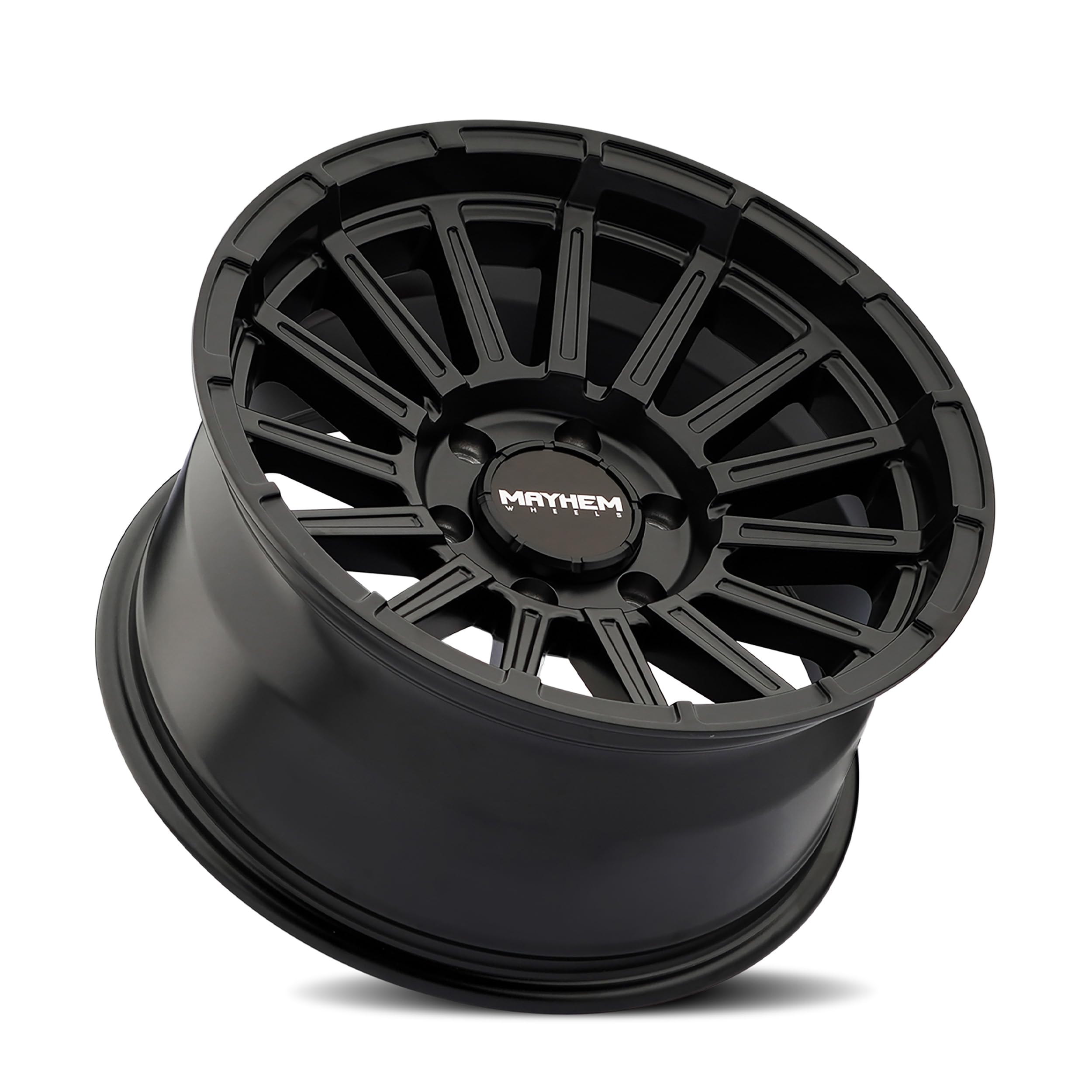 8309 Mayhem Granite Satin Black Wheel (17 x 9. inches /5 x 127 mm, 0 mm Offset)