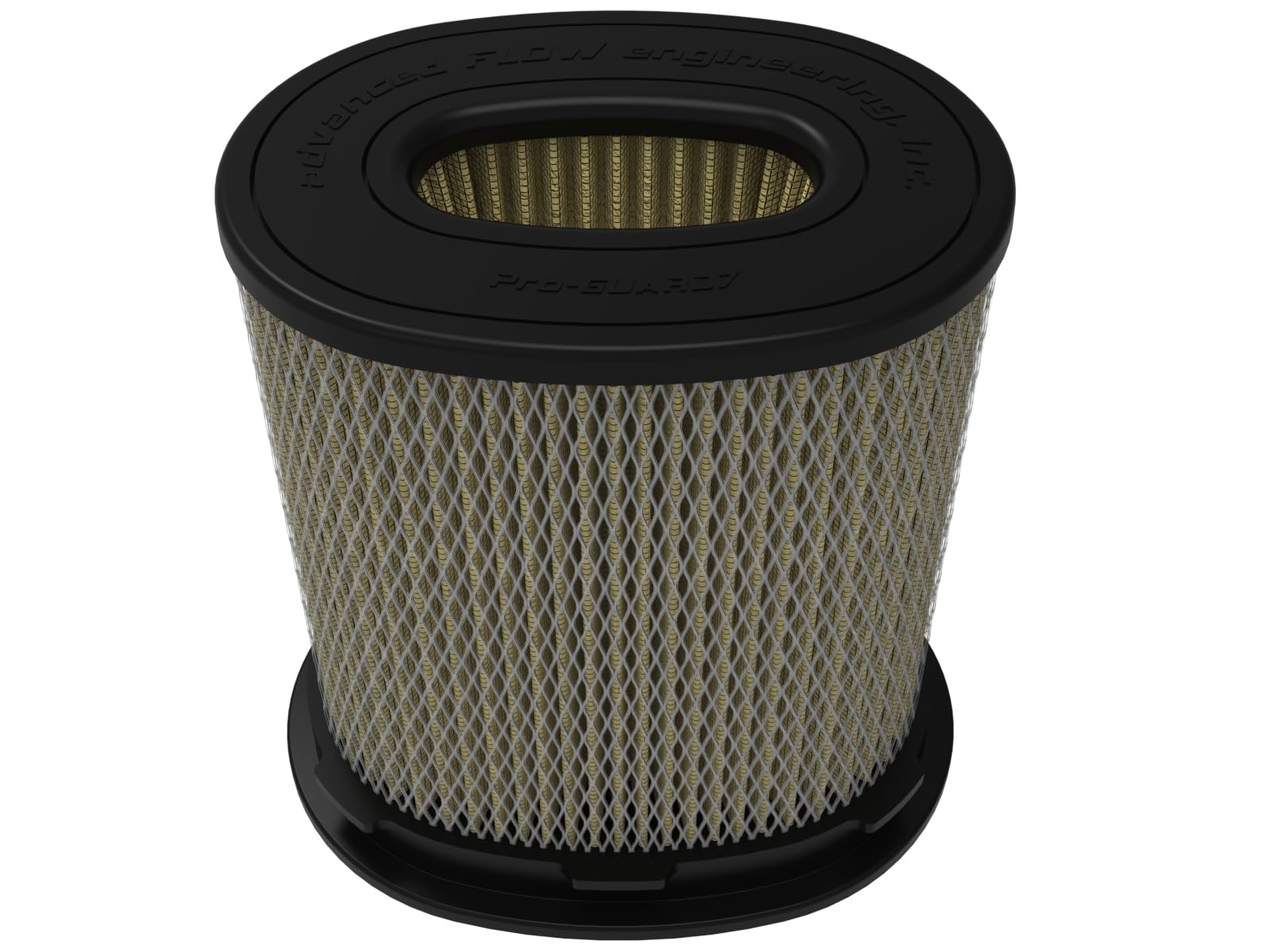 Momentum Intake Replacement Air Filter aFe POWER w/Pro GUARD 7 Oiled Media - 5.50"x3.50" Inlet, 9" Tall - #20-91208G