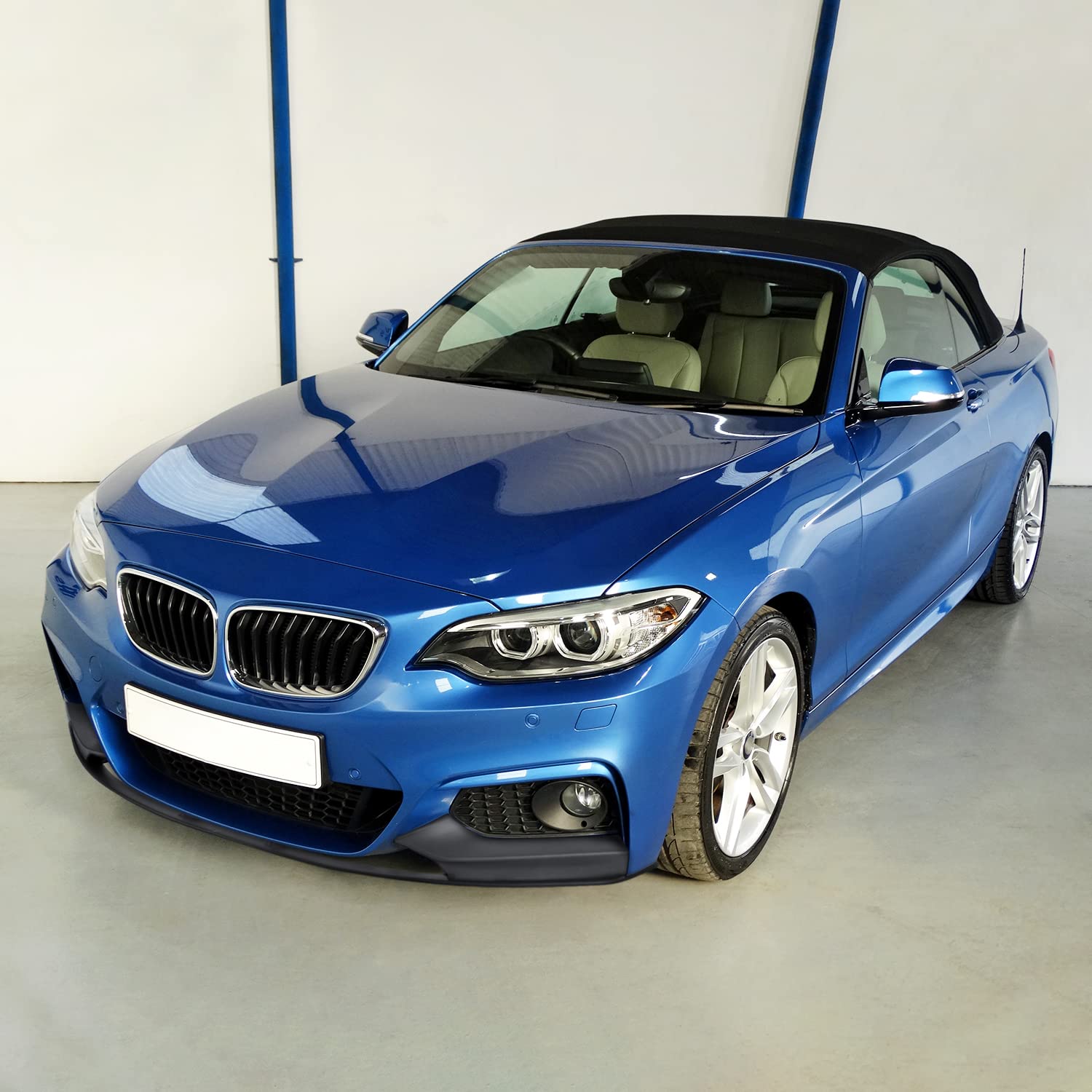 Front Bumper Lip Spec-D Tuning Compatible with BMW F22 F23 2-Series M Sport 2014-2021