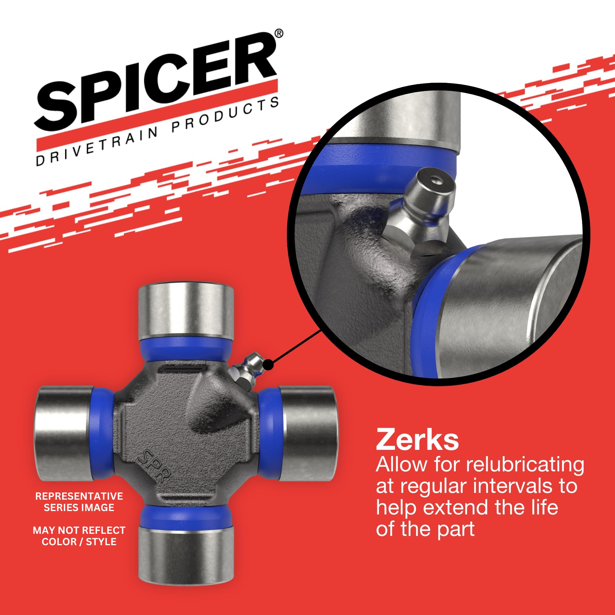 5-188X Spicer U-Joint Kit 1480 Series (OSR)
