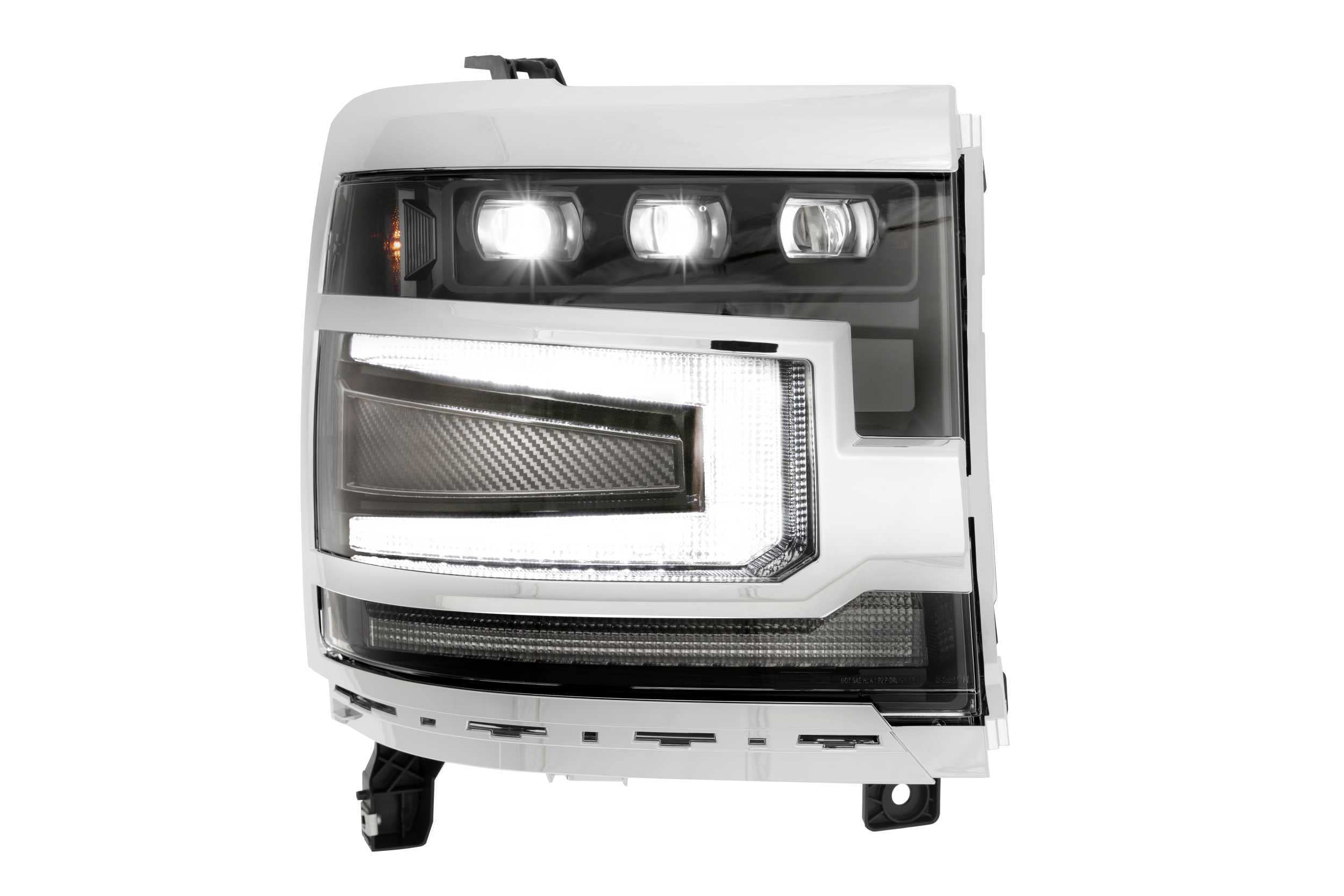 XB Headlight Grille Trim Bezels: LF542 Morimoto Lighting (Pair/Unfinished) LF542.B