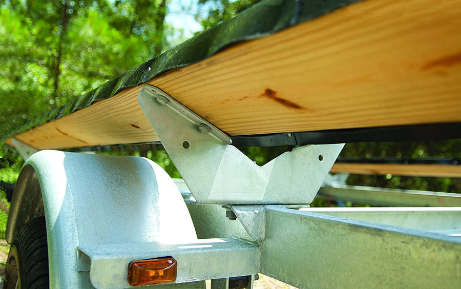 Trailer CE Smith 26244GA Pontoon Wing Bracket - 15 3/4" x 2" x 6", 1/2" Wide Slot 7" Long