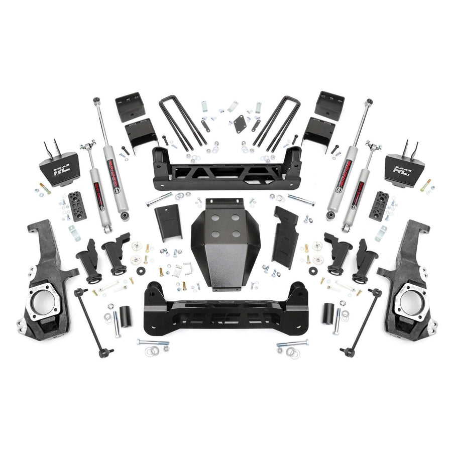 5" Suspension Lift Kit Rough Country for 2020-2024 Chevy/GMC 2500HD 4WD - 11030