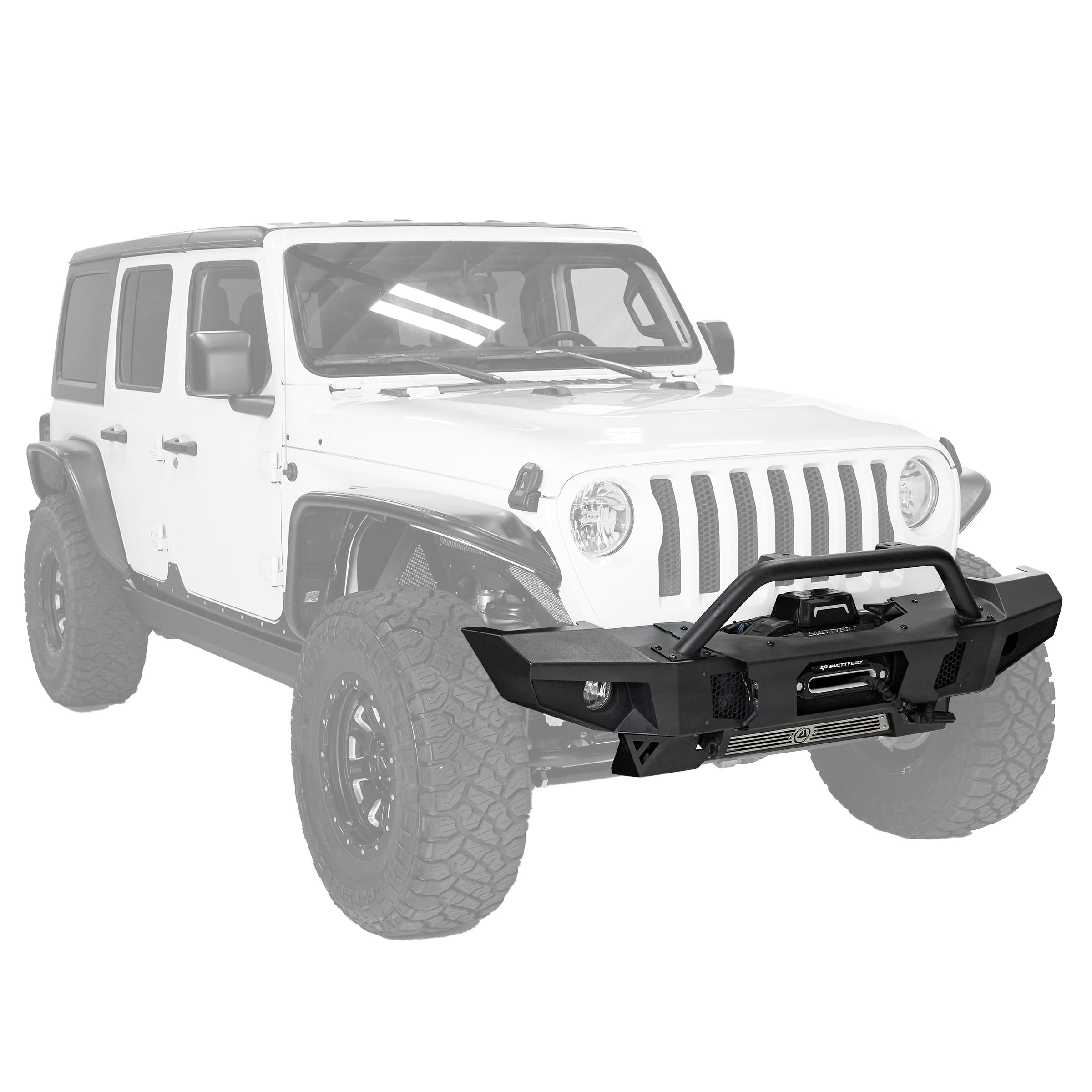 Atlas Smittybilt Front Bumper, Fits Jeep JL