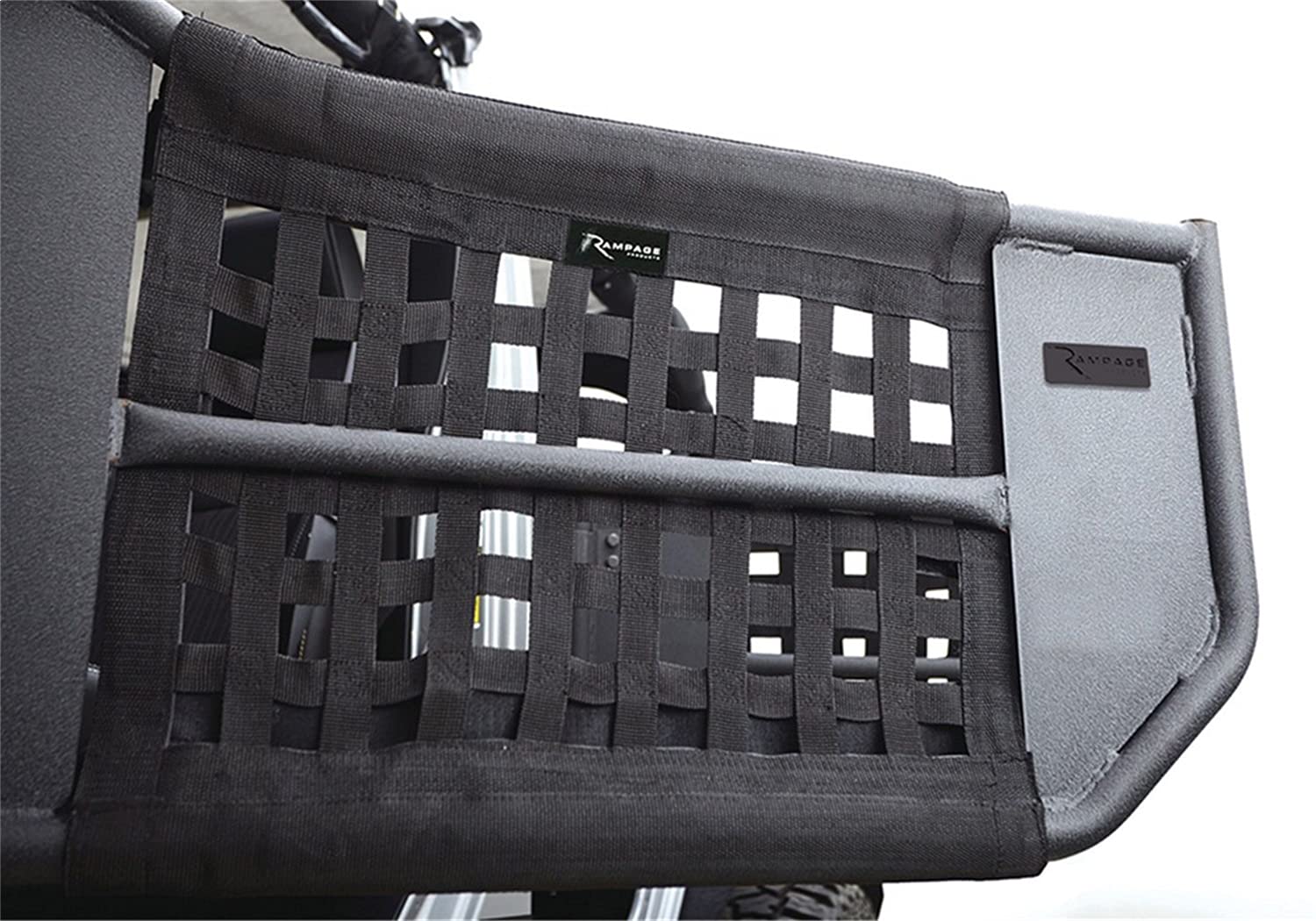 Trail Doors for Jeep Wrangler JL RAMPAGE PRODUCTS | Black, Steel | 7687 | Fits 2018-2025 Jeep Wrangler JL Sport/Sport S/Rubicon 2-Door