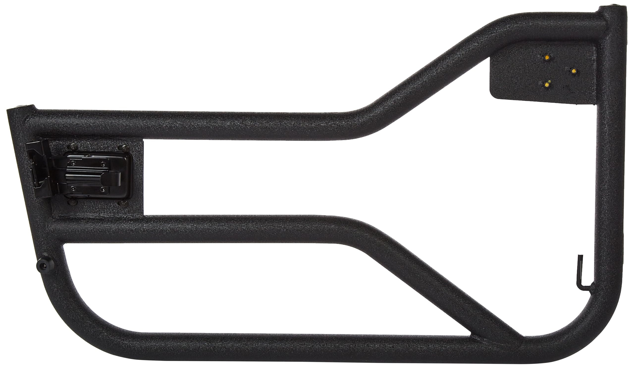 Locking Tube Doors Rugged Ridge for Jeep Wrangler TJ | Steel, Black | 11509.20 | Fits 1997-2006 Jeep Wrangler TJ
