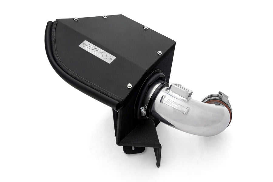 HPS Air Intake Kit Polish with Heat Shield Cool Ram Compatible for BMW 2022-2025 230i 2021-2024 330e 2019-2024 330i 2021-2025 430i 2022-2024 430i Gran Coupe 2.0L Turbo, 827-770P