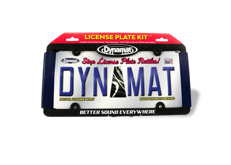 License Plate Kit Dynamat 19100