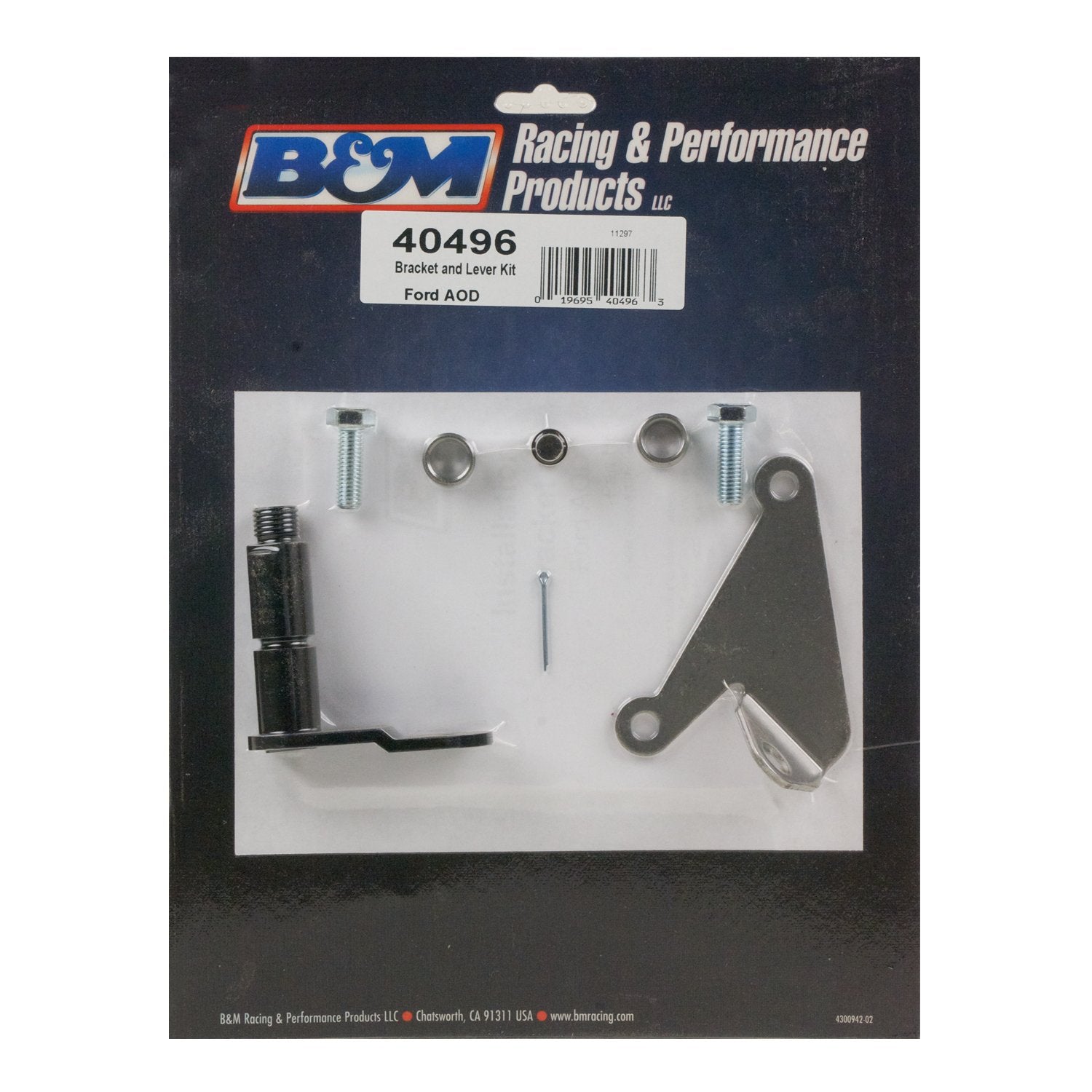 Bracket And Lever Kit B&M 40496, Natural
