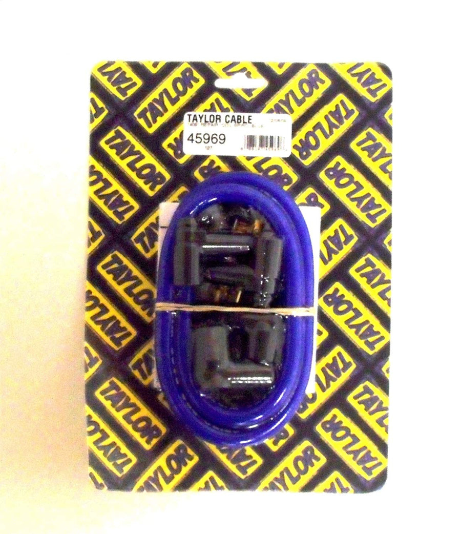 Taylor Cable 409 Spiro-Wound Core Coil Wire Repair Kit Blue 10.4mm