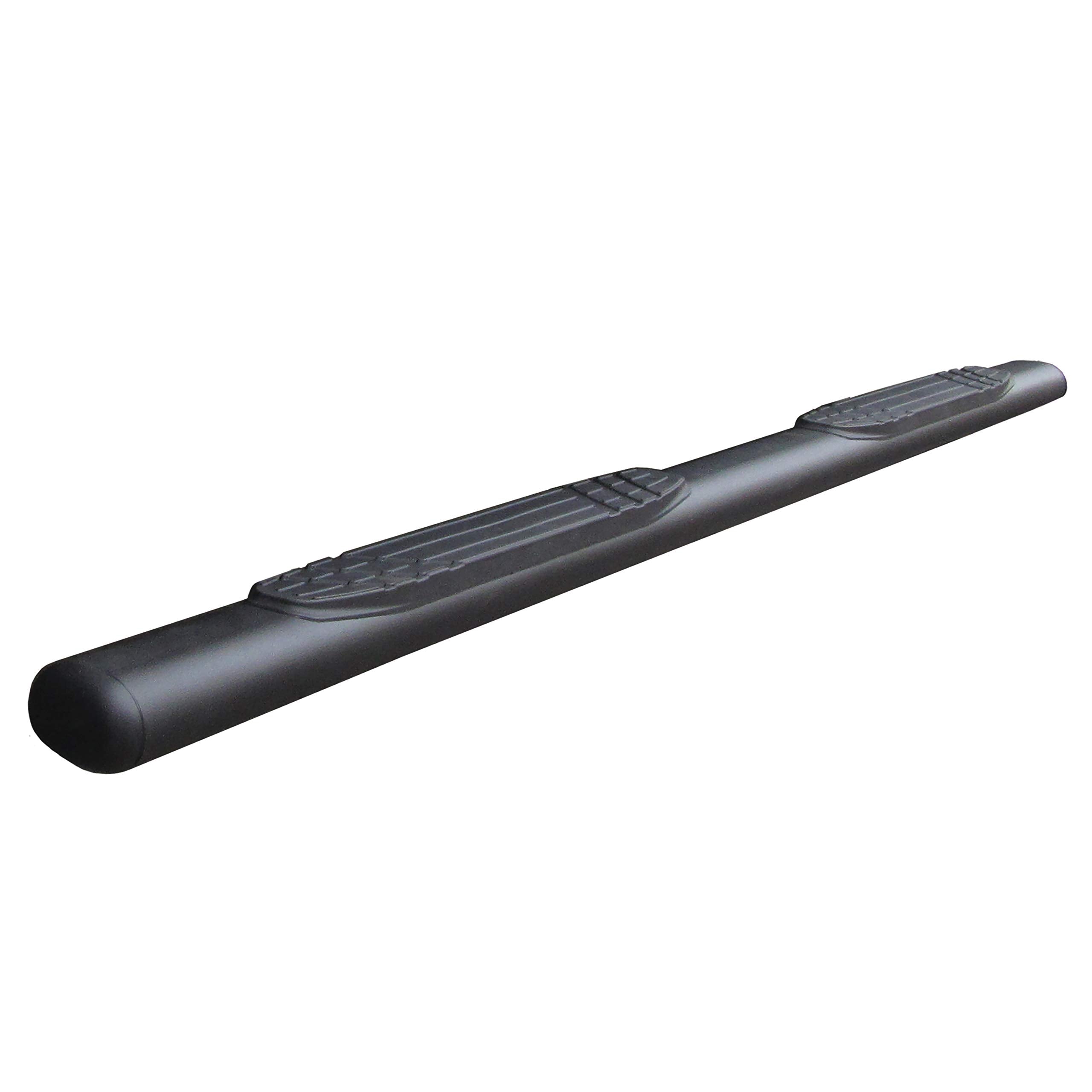 5" Oval Go Rhino 1000 Series Sidesteps | 80", Galvanized Steel, Textured Black | 10580T