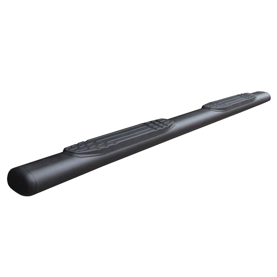 5" Oval Go Rhino 1000 Series Sidesteps | 80", Galvanized Steel, Textured Black | 10580T