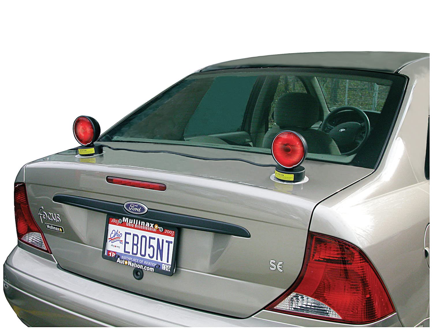 Heavy Duty Buyers Products Towing Light Set TL257M (Plastic Storage CS W/LBL), Magnetic, Includes a Plastic Storage Case, Scratch Free Application