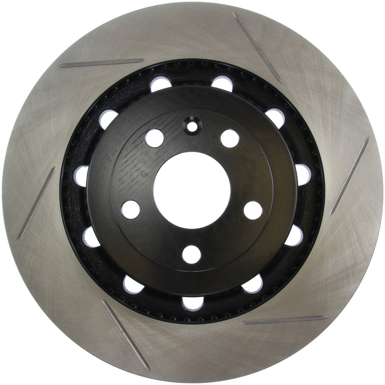 Front Left StopTech 126.65136SL Automotive Replacement Sport Slotted Disc Brake Rotor Fits Select Ford Explorer/Flex/Police Interceptor/Taurus, Lincoln MKS/MKT