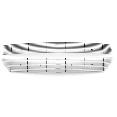 2016-2018 Silverado 1500 T-Rex Grilles Laser Billet Grille, Polished, 2 Pc, Overlay - PN #6211270